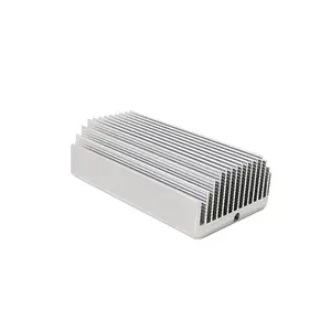 Dissipador de calor anodizado de precisão, 4040 de perfil de alumínio do girassol, radiador cooler, alumínio, led, dissipador de calor