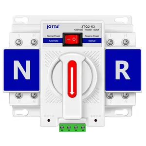 JOTTA CB tipo ATS 2P 63A 220V Mini interruptor de transferencia automática interruptor de cambio de generador monofásico