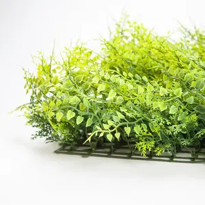 실내 장식 녹색 인공 식물 벽 야외 장식용 실내 수직 잔디 벽