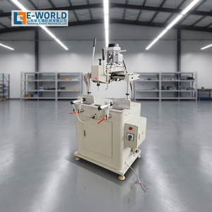 Máquina Fresadora de Perfiles de Aluminio, PVC y UPVC E-WORLD con Motor de 380V, Equipo de Fabricación de Puertas y Ventanas de Alta Precisión - Product Image 1