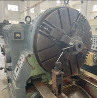 Tour horizontal d'occasion Shanghai Heavy C61100, grande portée, longue table, pour tournage de rouleaux