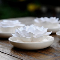 Huile essentielle de parfum de fleur en céramique européenne pétrie à la main diffuseur d'essence de fleur d'aromathérapie artisanat de décoration intérieure écologique