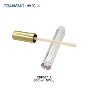 Tubes de brillant à lèvres en gros 5ml, tubes ronds personnalisables avec logo, flacons souples dorés pour rouge à lèvres, tubes transparents pour brillant à lèvres - Product Image 4