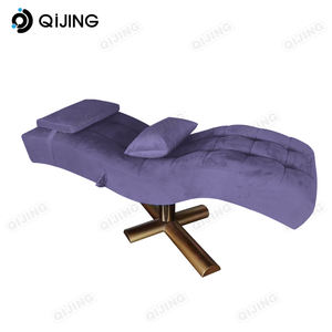 Ciglia di alta qualità tessuto Spa letto di bellezza curvo salone di bellezza letto onda sferza trattamento viso letto <span class=keywords><strong>per</strong></span> salone mobili - Product Image 4
