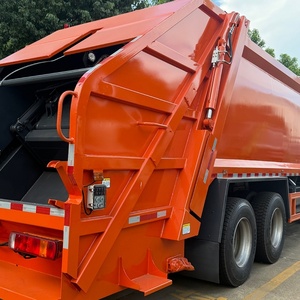 รถบรรทุกเก็บขยะ Faw ราคาโรงงาน 6x4 20CBM รถบดอัดขยะสำหรับขาย - Product Image 4
