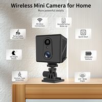 Kamera Pemantau Hewan Peliharaan 1080P Okam Pro WiFi Penglihatan Malam Deteksi Gerakan Manusia Kamera IP Keamanan dengan Penyimpanan Kartu Memori Cloud