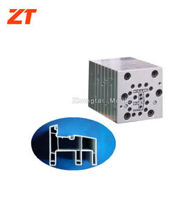 <span class=keywords><strong>Moule</strong></span> d'extrusion <span class=keywords><strong>de</strong></span> seuil <span class=keywords><strong>de</strong></span> fenêtre en plastique PVC UPVC pour obturateur à guillotine Mullion - Product Image 4