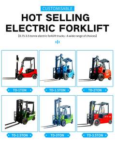 1 ton, 1,5 ton, 3,5 ton, 5 ton, 6 ton, 4x4, 4WD, outdoor, all-terrain, 3-traps mast, off-road elektrische heftruck - Product Image 3