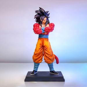Figurine d'action anime <span class=keywords><strong>Super</strong></span> <span class=keywords><strong>Saiyan</strong></span> 4 de style JT, nouvelle collection, vente chaude OEM, modèle de dessin animé, figurine de <span class=keywords><strong>Goku</strong></span>, jouet, statues décoratives - Product Image 1