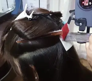 Salon Pre-gebonden Haarverlenging Machine Niet 6D Stijl