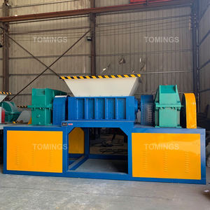 Trituradora de Doble Eje con Estructura Metálica de Hierro Soldado, Equipo de Trituración de Muebles Viejos y Bandejas de Plástico, Trituradora de Cuerdas de Goma y Alambre de Acero - Product Image 4