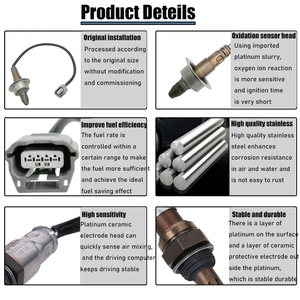 Cảm biến Oxy phía sau ô tô 234-9105 22693-1kc0a 226a0-1kc0a cho Nissan Tiida 1.6L/Infiniti Q50 3.7 <span class=keywords><strong>L</strong></span> cảm biến oxy - Product Image 6
