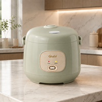 Cuisinière à riz électrique 1,5 L à faible teneur en sucre, maintien au chaud automatique, cuve antiadhésive 5 couches, commande mécanique, OEM
