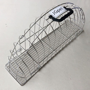 Cage de lavage fixe en acier inoxydable pour chatons et chiots, anti-griffures et anti-morsures, pour le bain et le séchage - Product Image 3