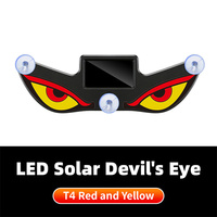 Lumière néon LED dynamique à expression variable, lumière solaire moderne pour voiture, lumière anti-collision pour vitre arrière, PVC