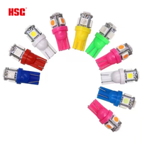T10 LED voiture Signal lumineux G501 194 Auto ampoule W5w blanc rouge jaune bleu pour voiture feux diurnes automobile feu arrière