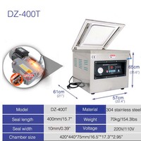Industriel DZ-260 bureau unique chambre mini scelleur sous vide et machine à emballer sous vide pour sauce à l'huile