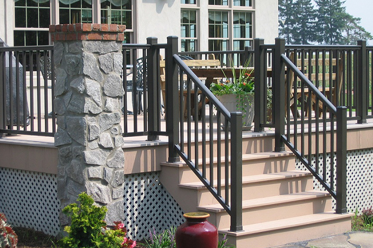 iron railings balcony