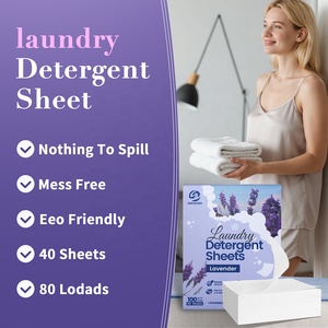 Tiras de Detergente para Ropa con Enzimas Sólidas a Precio de Fábrica, Aroma Duradero, Hojas de Detergente Ecológicas y Libres de Plástico - Product Image 2