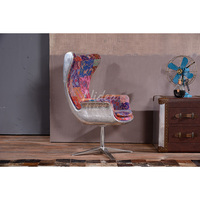 Fauteuil individuel style industriel, vin rouge, pour bar à cigares, nouveau, pour bureau, salon, chambre, en aluminium et cuir, avec rivets, pivotant et réglable