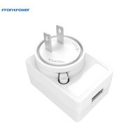 Adaptateur secteur USB-A 5V 1A 2A 2.5A 3A avec prise US EU UK AU, convertisseur de chargeur ACDC SMPS pour téléphone avec certifications UL/CE/GS/SAA/KC/PSE/RCM