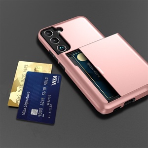 Funda deslizante para teléfono <span class=keywords><strong>Samsung</strong></span> Galaxy S22, carcasa con billetera para tarjetas de crédito, para S21 Plus, A32, A42, A52, A12, <span class=keywords><strong>A13</strong></span> - Product Image 5