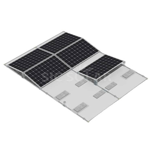 Support solaire à ballast pour toit plat en béton, montage est-ouest - Product Image 4