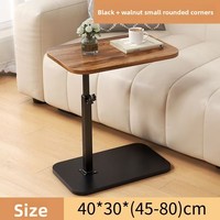 Table d'appoint réglable pour lit, rotation à 360°, vente en gros °   Bureau d'ordinateur portable rotatif avec base en métal pour lit, canapé, salon