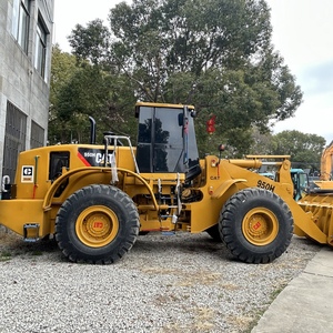 รถตักล้อยาง CAT 950H มือสอง ระบบไฮดรอลิกขนาดกลาง รถขุดตีนตะขาบ ขายดี - Product Image 1