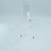 Capsule thermorétractable en PVC transparent pour bouteilles de vodka, whisky et spiritueux personnalisées