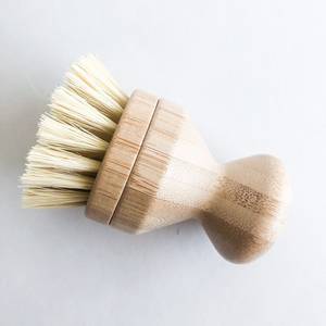 Tête <span class=keywords><strong>de</strong></span> rechange en sisal en bambou, 1 pièce, brosse naturelle, pot <span class=keywords><strong>de</strong></span> cuisine, brosse <span class=keywords><strong>de</strong></span> nettoyage - Product Image 3