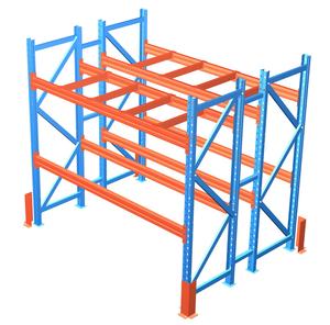 Étagère de rangement industrielle en acier au carbone bleu, 5 niveaux réglables, cadre principal thermolaqué - Product Image 2