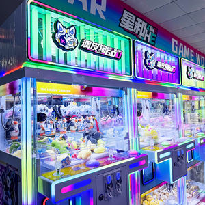 ตู้คีบตุ๊กตาโลหะพรีเมียม 4 ช่องเล่น พร้อมตู้เก็บของ  ใช้เหรียญ  รองรับ<span class=keywords><strong>ภาษา</strong></span>อังกฤษ - Product Image 2