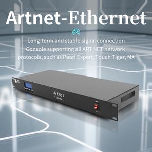 AICPOSE Amplificador de Señal DMX512 para Escenarios, Amplificador DMX de 8 Canales, Divisor DMX de 8 Vías - Product Image 4