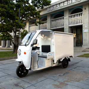 Cargo Electric Dreirad mit 800W 1000W Motor Open Cabin 60V Stahl Van Truck 400kg Nutzlast Kapazität - Product Image 6