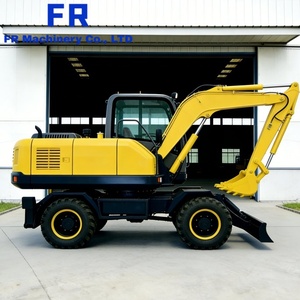 Grande Escavatore Cingolato da 4 Tonnellate, Macchina Movimento Terra 4x4 per Tutti i Terreni, Escavatore Diesel ad Alta Potenza di Scavo FR40 - Product Image 5