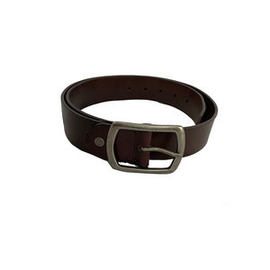 Cinturón de Cuero Genuino con Hebilla de Aleación Vintage para <span class=keywords><strong>Hombre</strong></span>, Personalizado por JACKSONBAG - Product Image 1