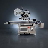 Machine à étiquettes numériques électriques 220/110V avec moteur PLC pour surfaces planes en métal/verre/papier/bois, haute vitesse, automatique