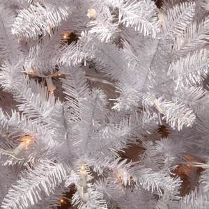 PE PVC flocage arbre <span class=keywords><strong>de</strong></span> noël fête décoration <span class=keywords><strong>de</strong></span> la maison 1.8m 2.1 PE PVC métal <span class=keywords><strong>pied</strong></span> <span class=keywords><strong>sapin</strong></span> blanc crayon arbre avec lumières - Product Image 6