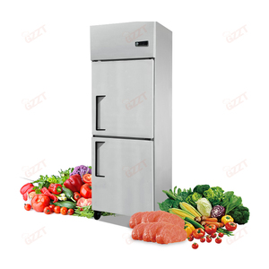 Restaurant Commercial Grand Congélateur 2 4 6 Portes Réfrigérateur vertical <span class=keywords><strong>400L</strong></span> 800L Grand Espace Réfrigérateur debout en acier inoxydable - Product Image 3