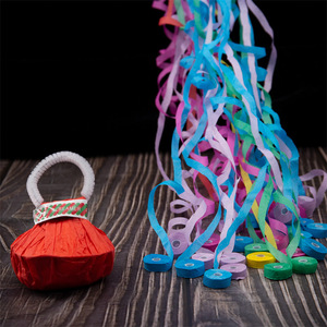 Accessori Magici: Nastro di Seta di Ragno Lanciafiamme, Effetto Atmosferico per Spettacoli, Granata <span class=keywords><strong>con</strong></span> Anello di Trazione Rossa Ignifuga - Product Image 5
