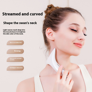 Anti Aging Tightening Saggy Skin Neck Face Lifting Device Microcurrent <strong>Facial</strong> <strong>Massager</strong> for Double Chin Wrinkle Removal - Product Image 5