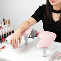 SNRQI Fournisseurs d'équipements pour ongles OEM/ODM Repose-main réglable en hauteur pour manucure, personnalisable, pour professionnels de salon