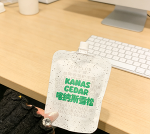 Crème pour les mains au parfum minimaliste PEACH JO+ Caviar de pêche, parfum de cèdre Kanas, hydratante et nourrissante - Product Image 4