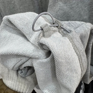 <span class=keywords><strong>Pantaloni</strong></span> da <span class=keywords><strong>Uomo</strong></span> Personalizzati, Dritti e Traspiranti, 100% Cotone, Larghi con Stampa Grafica, Grigio, Stile Streetwear, Vita Elastica, Orlo Aperto - Product Image 3