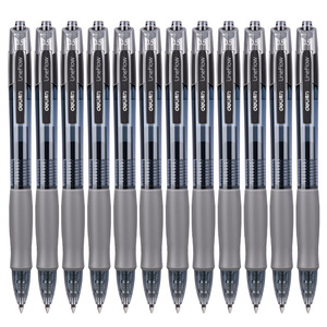 ปากกาเจล Deli S08 Lineflow หัวกระสุน 0.5 มม. สีดำ สำหรับสำนักงานและโรงเรียน - Product Image 5