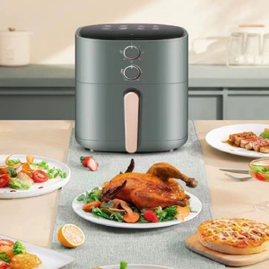 Xiaxin Air Fryer 300*260*320 Electric Smokeless Ceramic Coating Large Capacity Roast French Fry Oven - Product Image 1