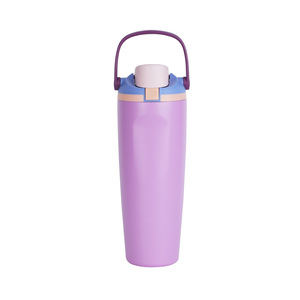 Vente en gros de gobelets de voyage isothermes à double paroi en acier inoxydable 304 de grande capacité (30 oz), logo personnalisable, maintien au chaud/au froid - Product Image 5