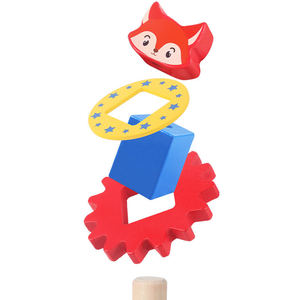 Dropshipping Products 2026 Direct Factory Sale DIY Desktop <b>Educational</b> <b>Toys</b>-Gear Building Blocks Wooden <b>Toys</b> - Product Image 5