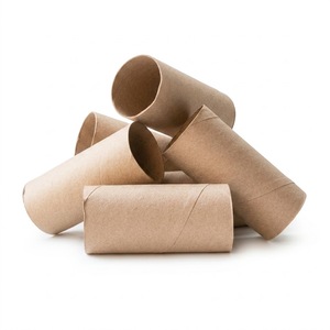 Customizable Cheap Kraft <b>Paper</b> Tube Small Recyclable Disposable <b>Paper</b> Core For Toilet <b>Tissue</b> Packaging - Product Image 1